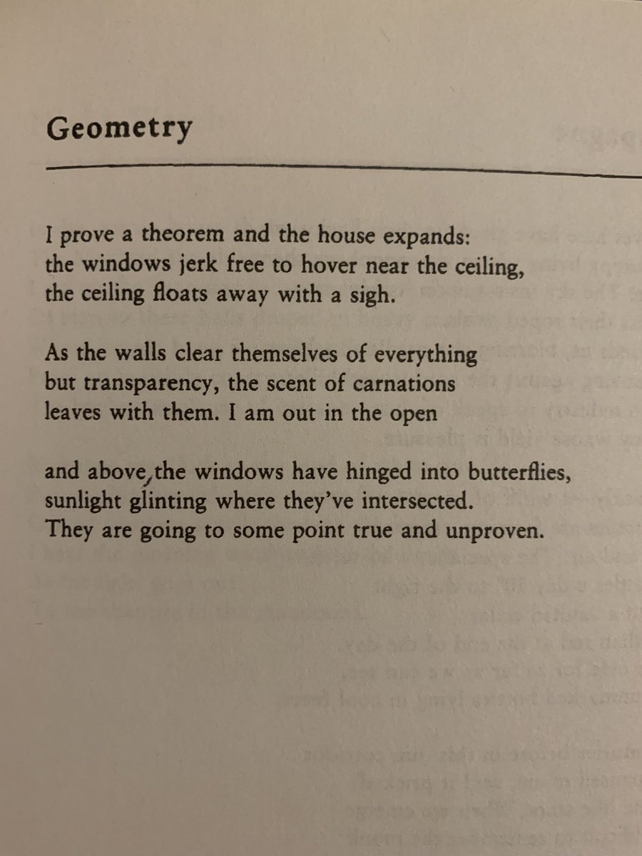 Here’s the poem “Geometry” by Rita Dove 