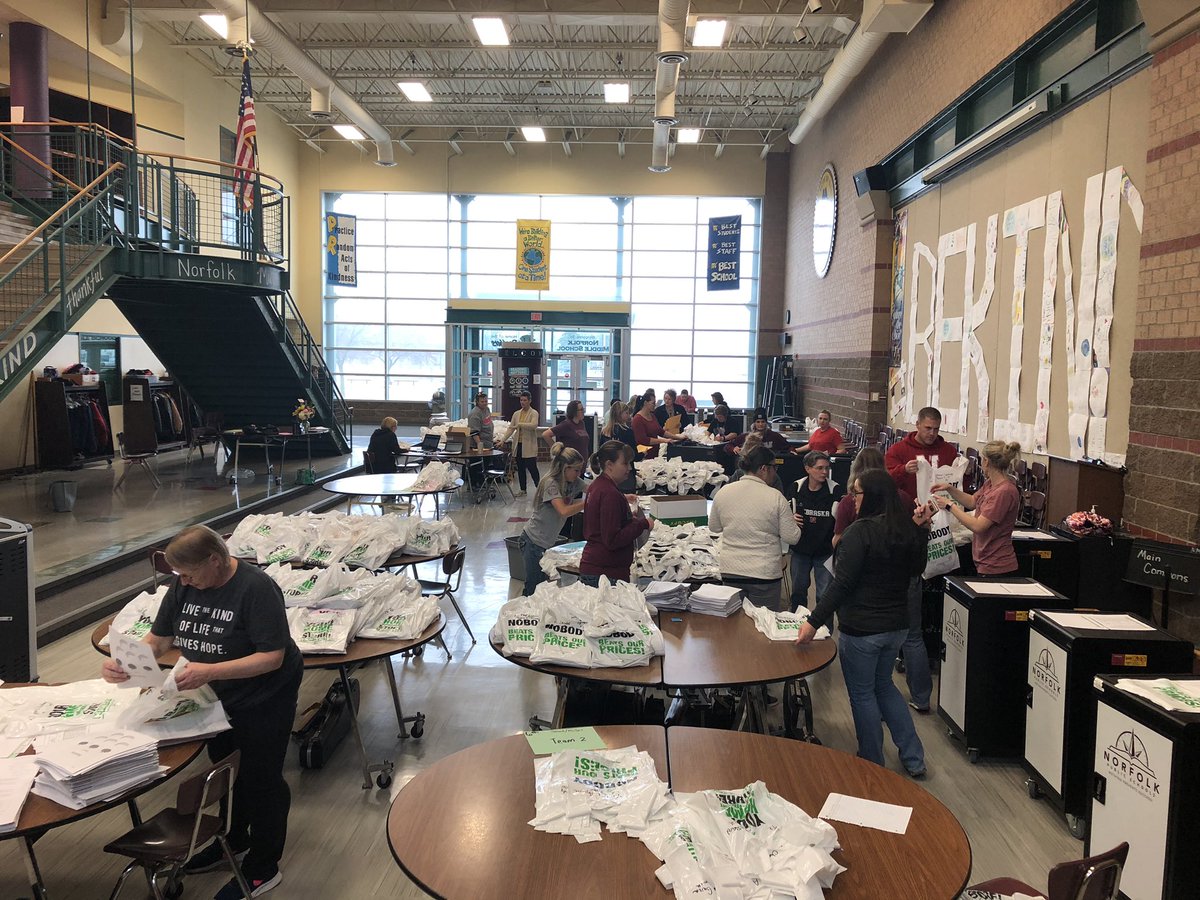 ChuckHughes23's tweet photo. Almost ready for Operation Chromebook Deployment for all @Norfolk_MS students. #npspanthers https://t.co/JM3Eor6a1j