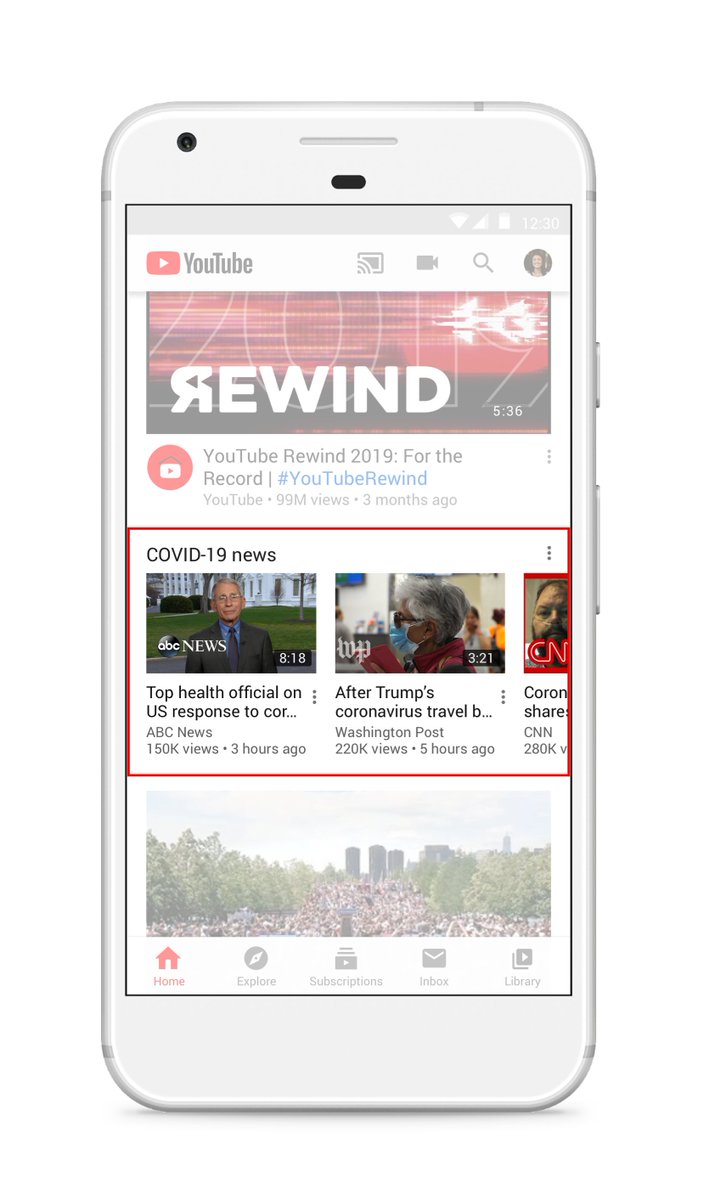 We want everyone to have access to authoritative content during this trying time, so we’re launching a COVID-19 news shelf on our homepage in 16 countries. We’ll expand to more countries, as well.
