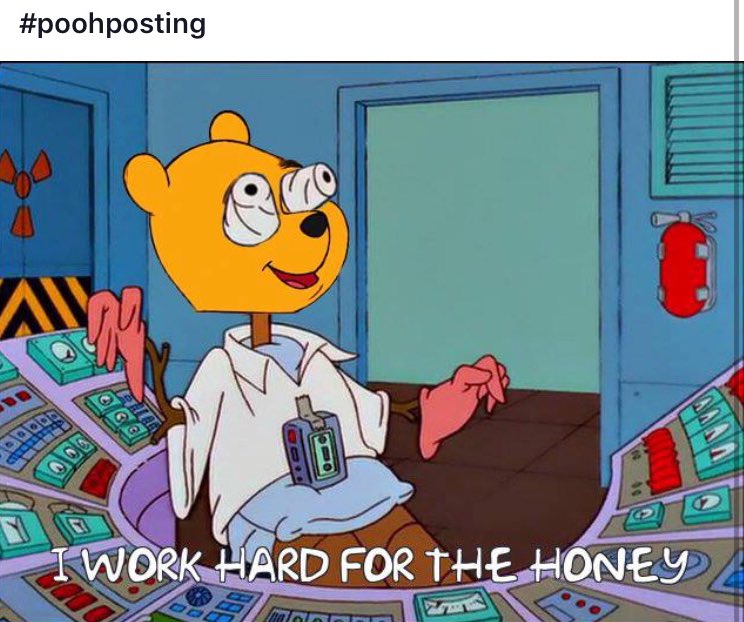 sorcha_circa's tweet photo. One of my favourite Simpsons meme trends ever to appear on the internet #throwbacktrend #poohposting #TheSimpsons
Credit: Dan Dixie Spec (via RockBottom) https://t.co/m8wFIKyUnC
