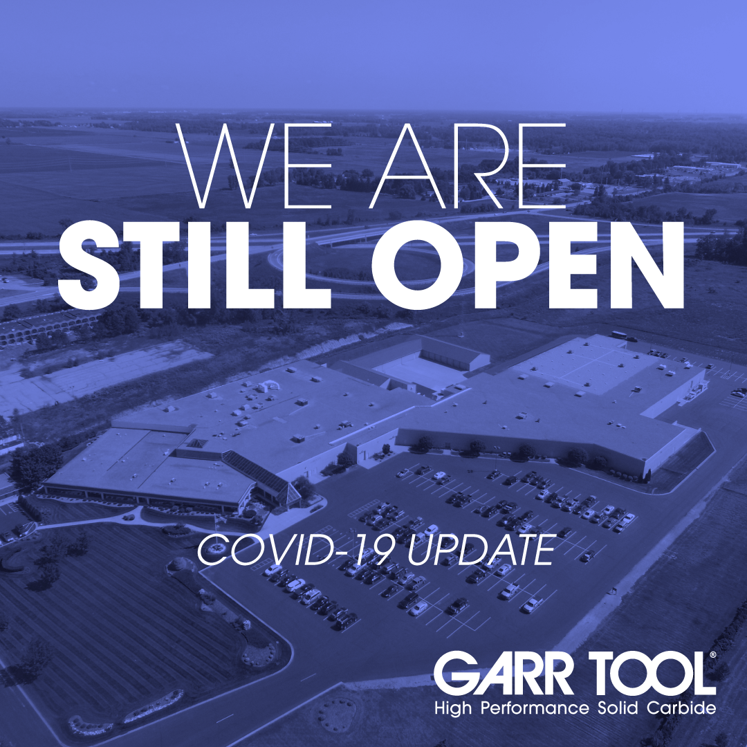 GARRTOOL's tweet image. COVID-19 UPDATE

We hope this message finds you safe and well. We know it can be tough to keep things running smoothly right now. GARR TOOL is taking all precautions, but we are maintaining our 99+% fill rate. As long as FedEx and UPS are running, we can ship the tools you need.