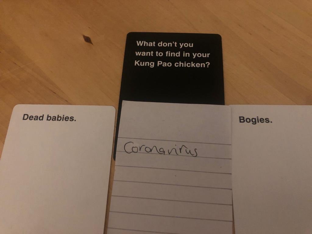 iASpires's tweet photo. Day 2 of passing 9 million hours and we’ve created @CAH the #Coronavirus Edition: #CardsAgainstHumanity https://t.co/PNf88WKUl8