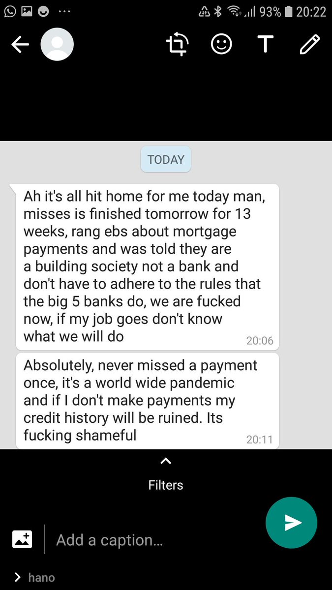 davecurran3's tweet photo. Friend just sent me this . Already the  squeez is coming on families only 2 weeks into this. More needs to be done @johnbradysf @SimonHarrisTD @LeoVaradkar https://t.co/1IahodRaSF