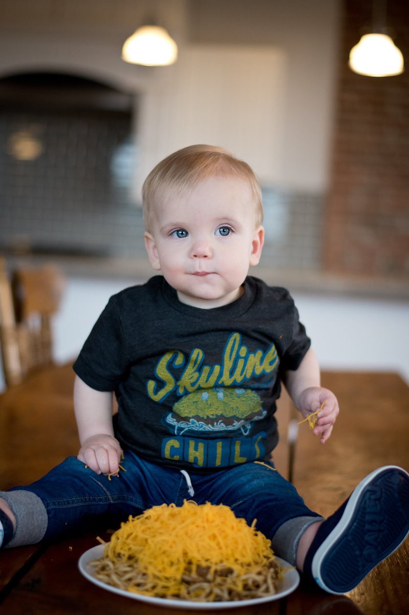 PrincipalMJHS's tweet photo. Hey @Skyline_Chili! Our son Duke wants to be your new “spokes baby”. Let us know a time and place to work out the contract details. Forget the smash cake! #1YearOldPhotos @DukesFightSMA https://t.co/9i8R0Aj0JJ