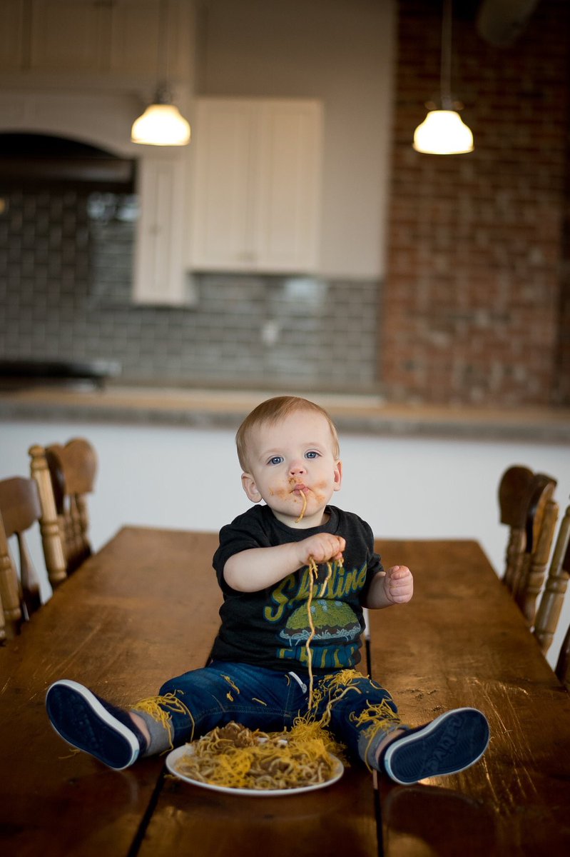 PrincipalMJHS's tweet photo. Hey @Skyline_Chili! Our son Duke wants to be your new “spokes baby”. Let us know a time and place to work out the contract details. Forget the smash cake! #1YearOldPhotos @DukesFightSMA https://t.co/9i8R0Aj0JJ