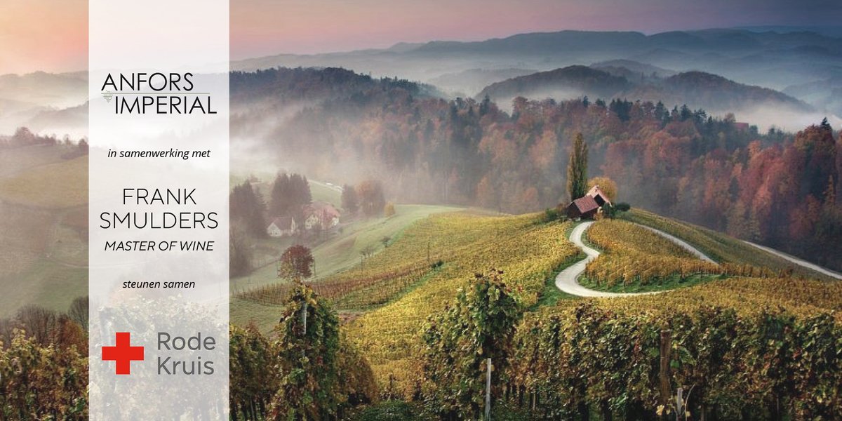WIJNEN PROEVEN VOOR EN MÉT ELKAAR //
In deze surrealistische werkelijkheid focussen we op elkaars welzijn terwijl we het hoofd boven water proberen te houden. We willen ‘iets’ doen. Voor elkaar zorgen. Geruststellen. Hoop geven... anfors-imperial.com/wijnproeverij-… #anforswijnenrodekruis