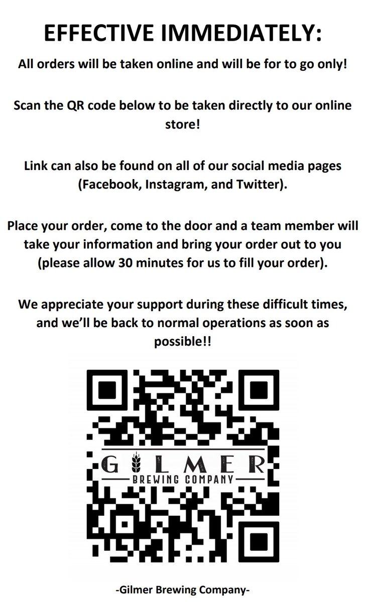 GilmerBrewingCompany tweet media