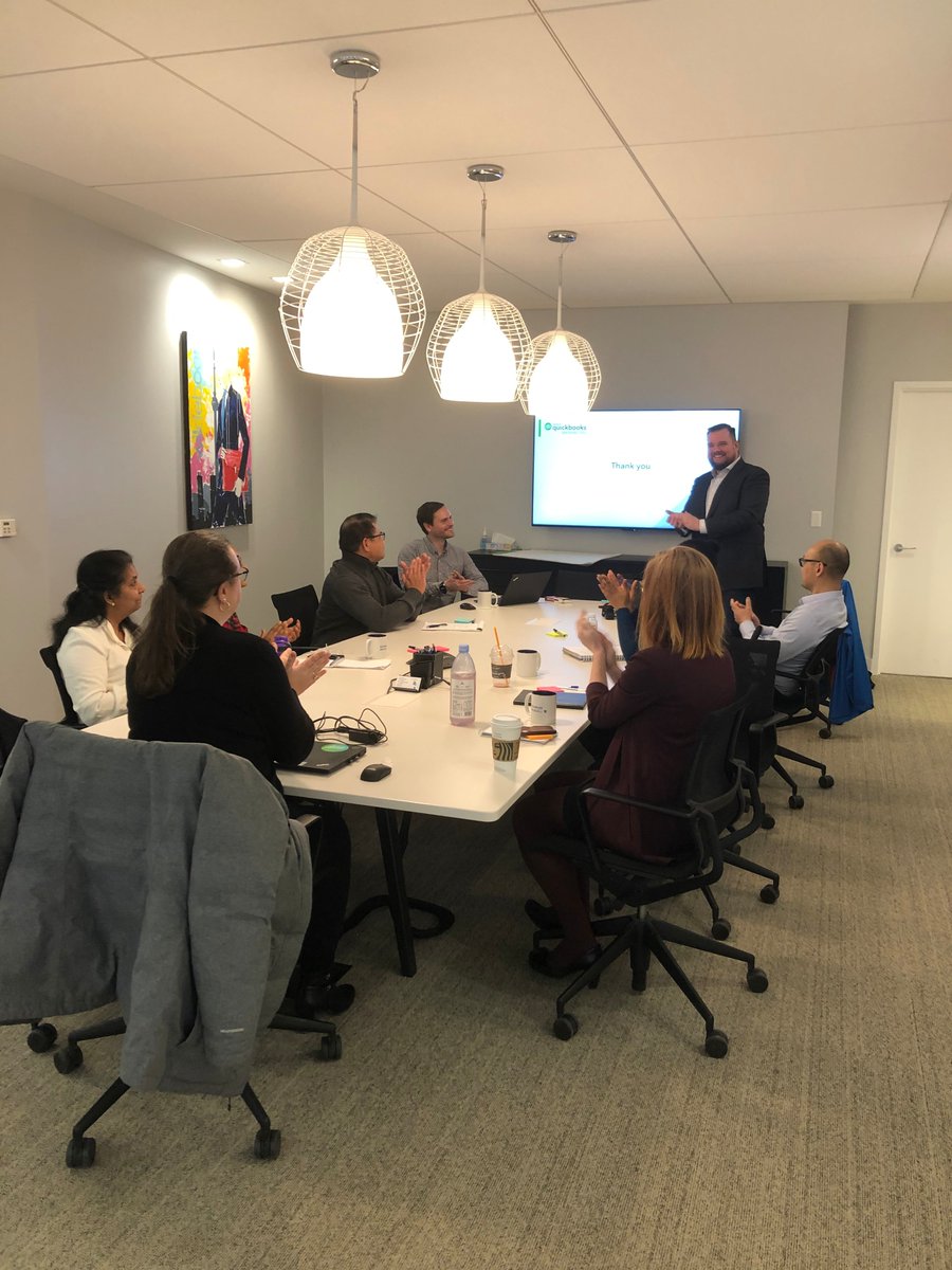 WDNumeric's tweet photo. We recently had an awesome day of learning with @QuickBooksCA. The session taught us new ways to maximize efficiency on QuickBooks Online and will help us to provide even better service. We are always learning new ways to better serve our clients! https://t.co/SqWSDKKlD5
