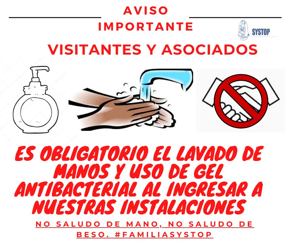 gruposystop's tweet photo. #Covid_19mx #Covid_19 #CuarentenaTotal #coronavirus 

Si vas a visitarnos por favor sigue estas indicaciones. https://t.co/5f109rjlJE
