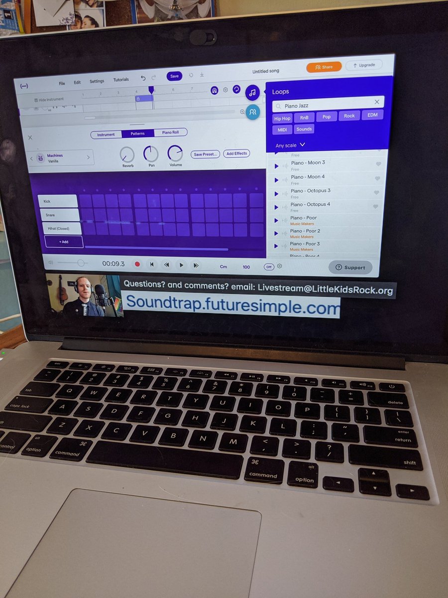 Thanks @littlekidsrock for putting together live streamed &amp; free online PD to help all of us in this new teaching/learning environment! So many great people and organizations coming together to make a difference! <a href="/soundtrap/">Soundtrap for Education 🎶</a> #MusicEducation #musicedonline