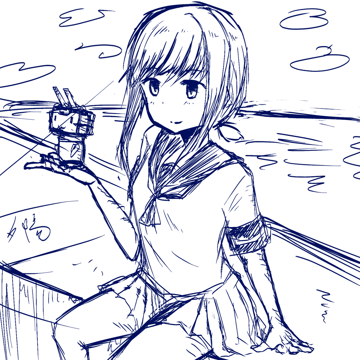 吹雪、ラフ 