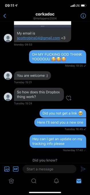 Please spam this mother fucker he scammed us out of a gift. Then blocked us. https://t.co/Bfy82QCzia<a href="/tag/dreams"class="tags"><span>#dreams</span></a>