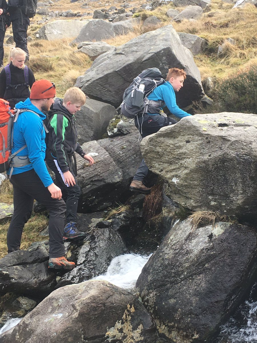 Another #epic day in #snowdonia with @MyddeltonCol Year 7M #outdoorlearning and #adventureeducation at its best.