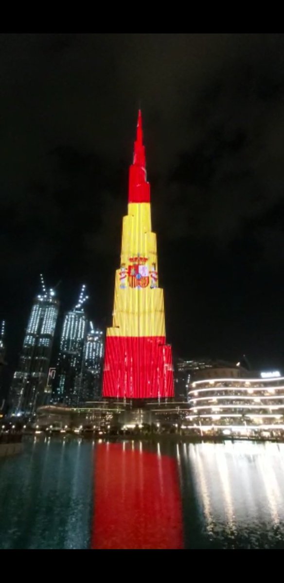 Muchas gracias <a href="/BurjKhalifa/">Burj khalifa official</a> @uaegov 🇦🇪 por este bonito gesto de apoyo a España 🇪🇦  #EsteVirusLoParamosUnidos #GraciasProfesionalesSanitarios 
#SpainInTheUAE الف شكر