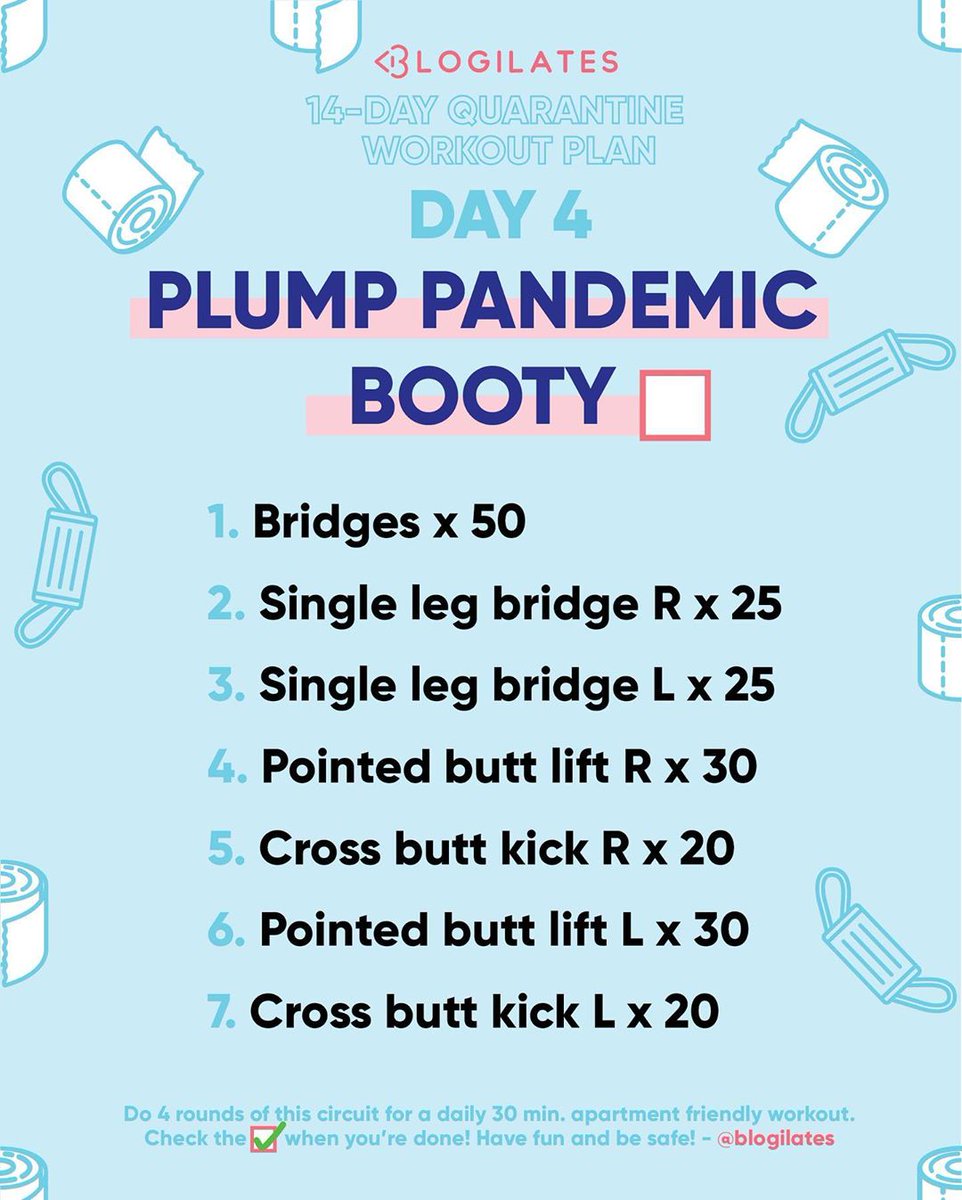 Blogilates 14 Day Quarantine Workout Plan 2025