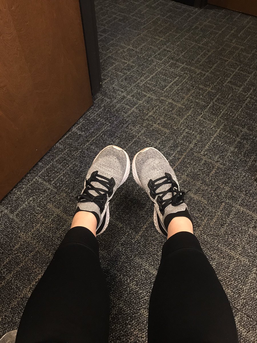 MollyCWard87's tweet photo. Here we go #SilverLiningPost- sent a message to my staff to say “bye bye bye” to our dress code— Rocking joggers and sneaks today. Double bonus- many of them got my *NSYNC reference. TRIPLE bonus... several thought it was funny. 💁🏼♀️ #MaybeIamCool #littlethings #PhysicalDistancing https://t.co/71vP7jcpBf