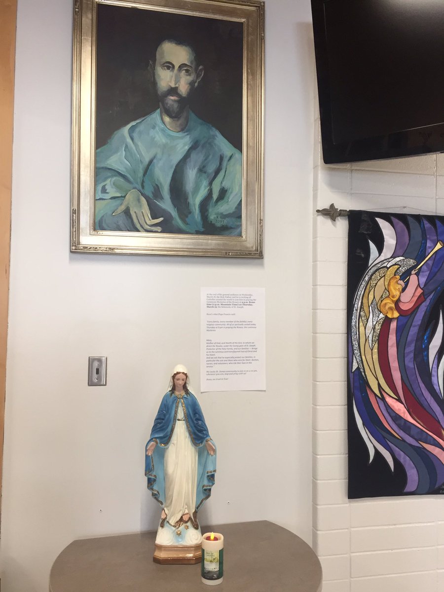 CcsdStjames's tweet photo. Please, join us in praying the Rosary, at 2 pm, as for Pope Francis invitation. https://t.co/MSLX3kvL1H