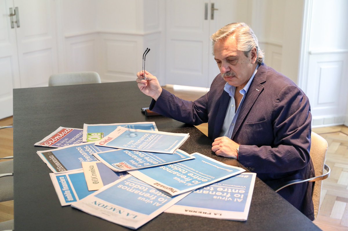 Hubo un día en el que todos estuvimos de acuerdo para cuidar a los argentinos. Unidos podemos lograrlo. Este es el tiempo de empezar a hacerlo. Ahora viralicemos la responsabilidad. 

#SomosResponsables