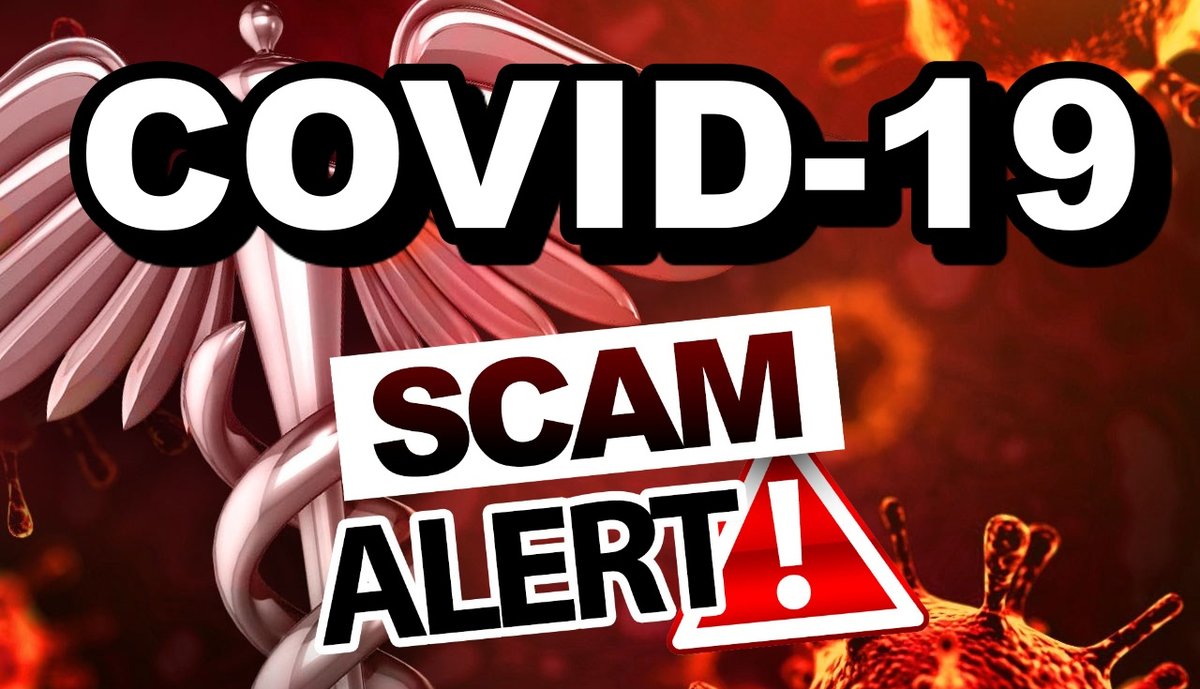 PasadenaGov's tweet photo. **SCAM ALERT**No healthcare workers, law enforcement personnel, or any other government agencies are going door-to-door testing individuals for #COVID19. If you receive a visit from anyone claiming to be conducting a COVID-19 inspection, call 9-1-1 immediately. https://t.co/NqwdWWs2uJ