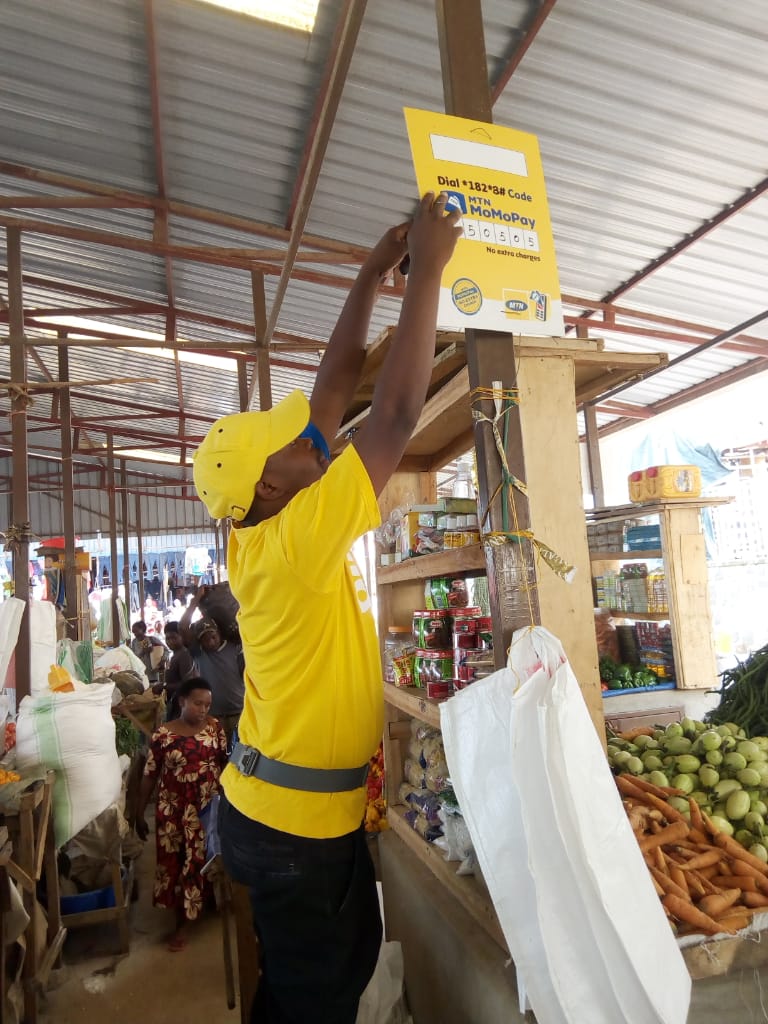 MTNRwanda's tweet photo. In Nyagatare MoMoPay merchants also got their business codes hanged as we #GoCashless. #LetsFightCoronaTogether
We're #GoodTogether #BrighterLives https://t.co/wGptQc0A4t