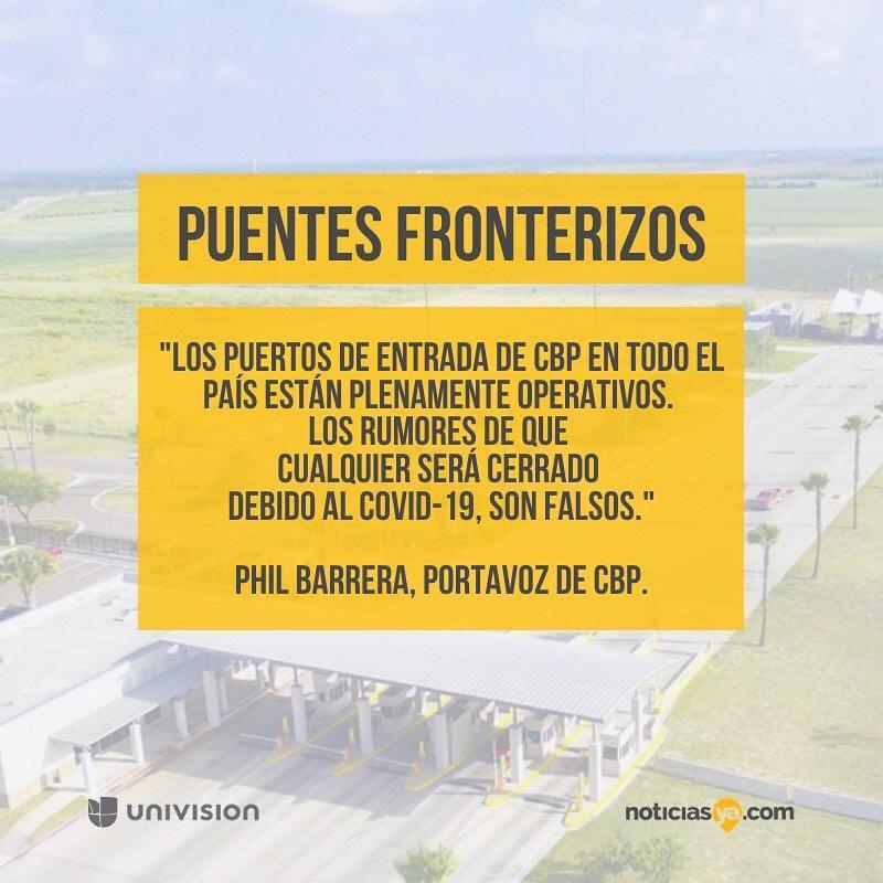 Evitemos rumores falsos..