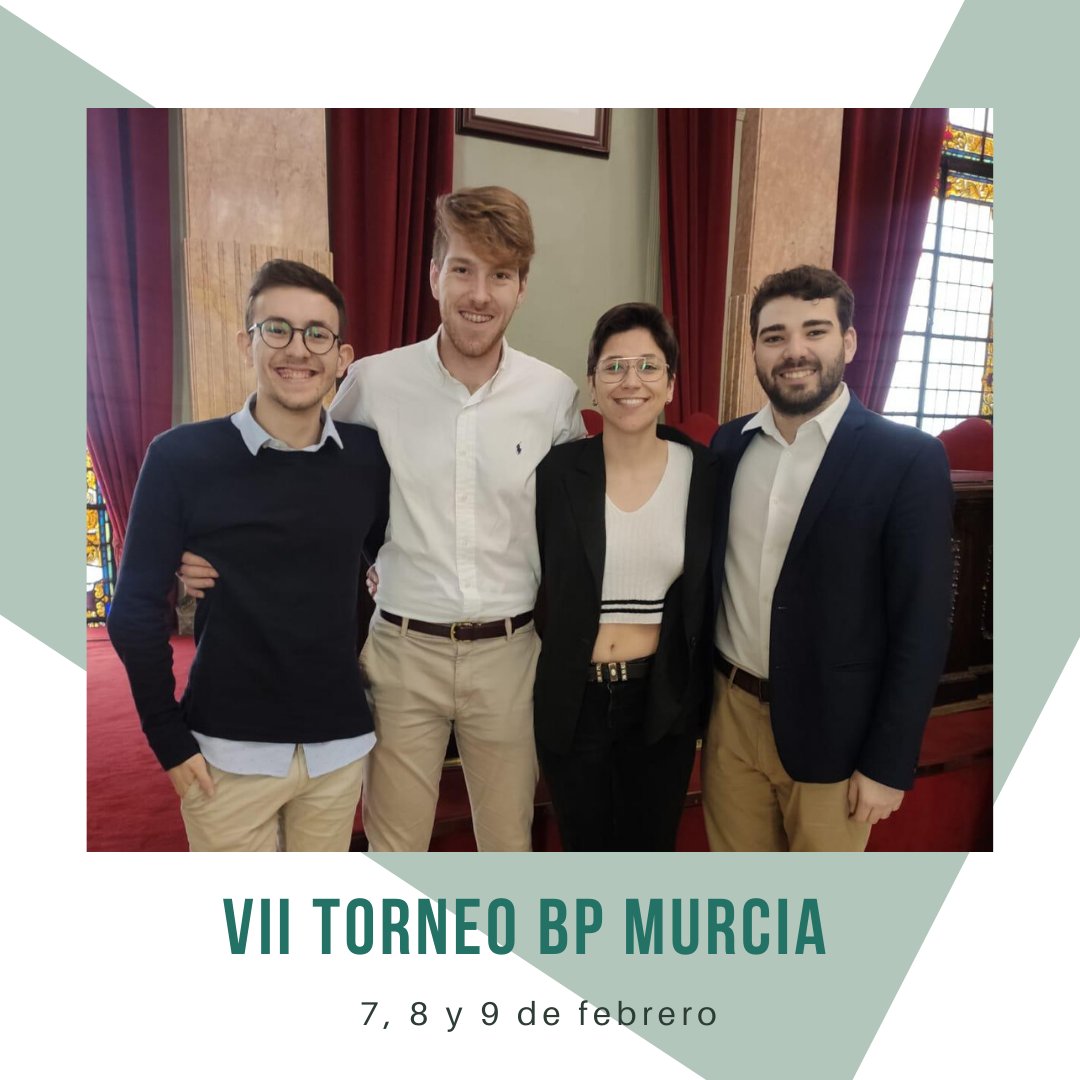 VII TORNEO BP MURCIA

En febrero asistimos a la séptima edición del torneo. Damos la enhorabuena desde Debat UPV a los dos equipos por su magnifica participación. 👏 Aprovechamos para dar las gracias a la Universidad de Murcia por la organización de éste maravilloso torneo.🏆