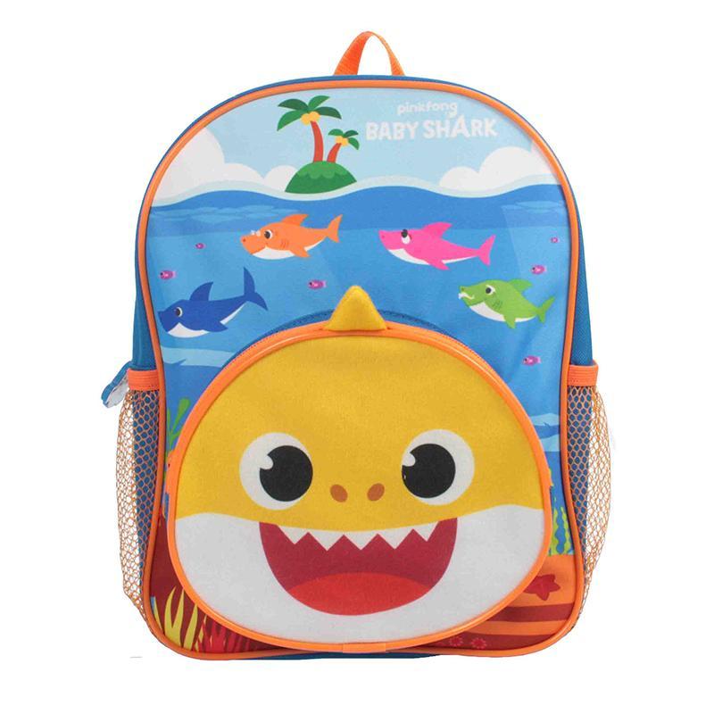 CoolClobber1's tweet photo. Join the Internet sensation that is Baby Shark with our awesome Baby Shark backpack! This colourful and vibrant backpack features a front zipped pocket, mesh side pockets and a main zipped compartment for storage 🦈

Shop this amazing backpack - https://t.co/j0RkhqNXjH https://t.co/m2sH8fdzp1