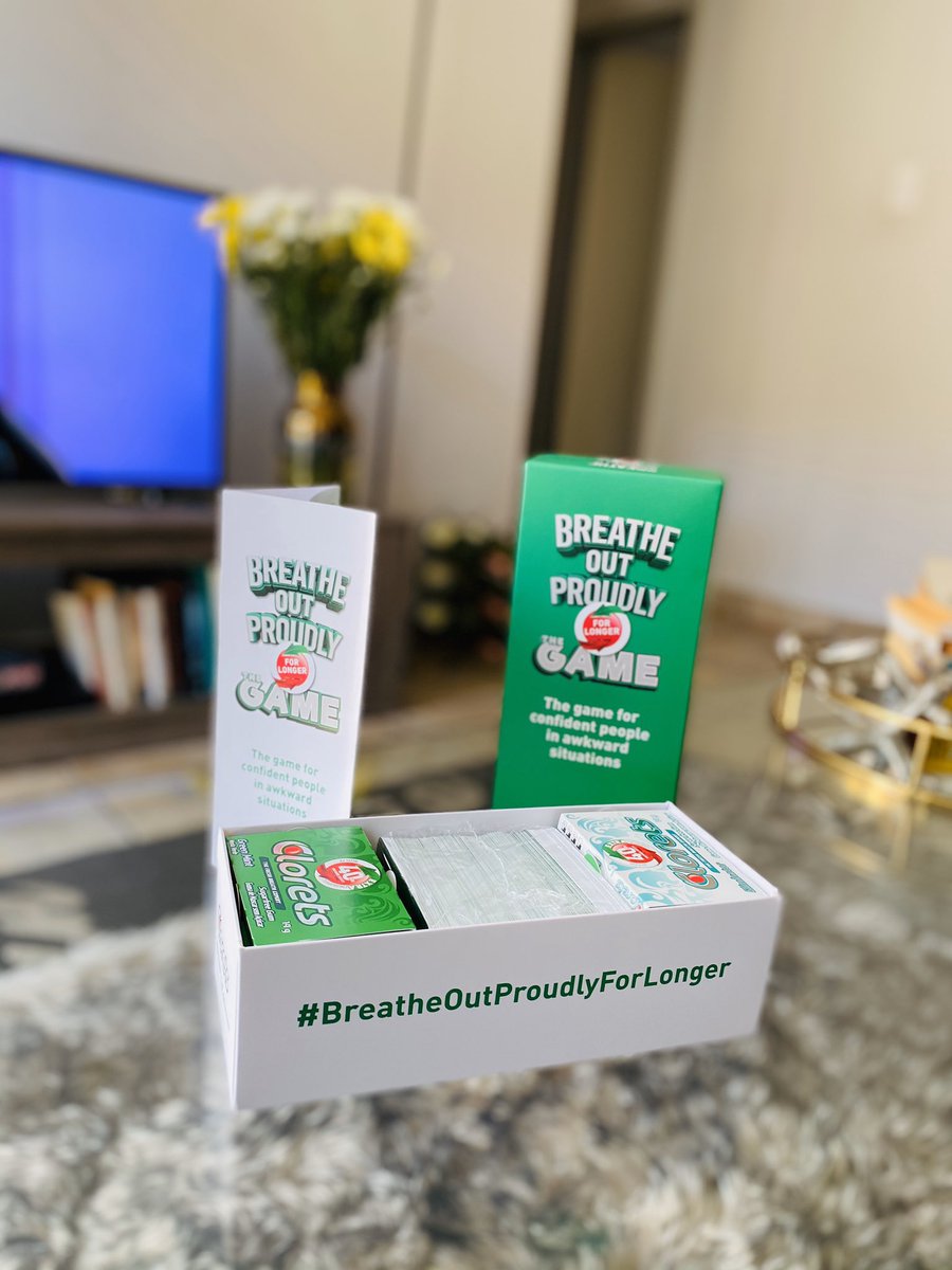 KeaMotlokwa's tweet photo. CONGRATULATIONS : @CeecesTravel @Tebogo_ZA @Sefenyamasogana you each have an amazing box of the @CloretsSAโs #BreatheOutProudlyForLonger game coming your way ๐๐พ๐๐พ๐๐พ #AD #KeaFa! https://t.co/ijX8ZXUS7e