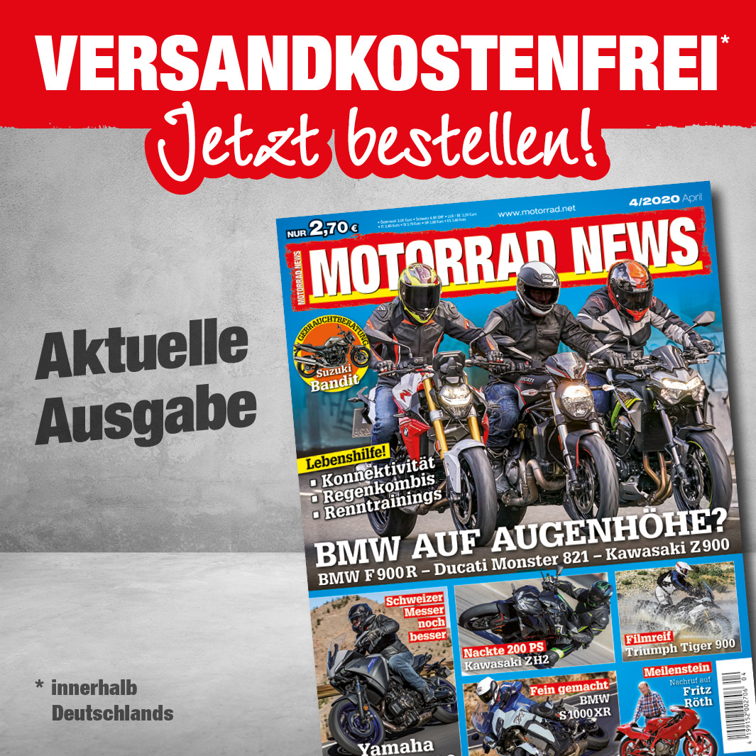 MotorradNews's tweet photo. Wer virenbedingt unter Hausarrest steht oder sich sorgt, am Kiosk Keime einzufangen, kann die aktuelle MOTORRAD NEWS jetzt innerhalb Deutschlands ohne Versandkosten beziehen. Kurzweil im Homeoffice oder während der Quarantäne gibt es kostenlos dazu. https://t.co/DIJ5XsjttB https://t.co/Tpe6QwI4yI