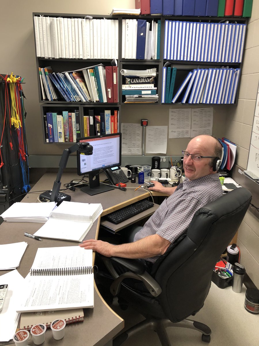 DonCMoore1's tweet photo. Shout out to Bob Ward, our  Electrical instructor, for converting Period 4 Electrical so quickly to a new online environment. Way to keep the learning going Bob! https://t.co/p6kBwVEp9J