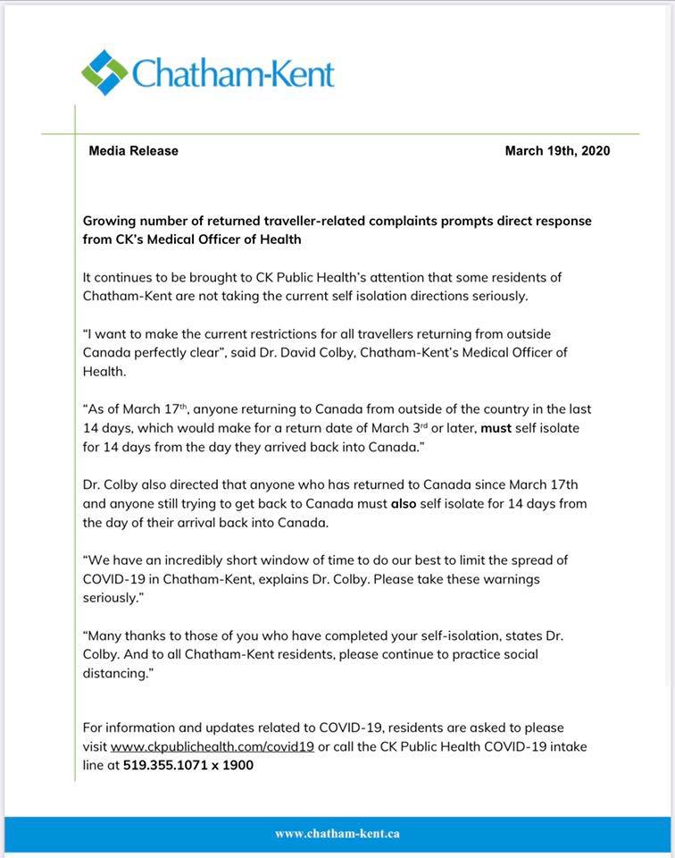 Advisories around return from travel have been updated often. It is important to keep yourself updated and follow the guidelines. Here's my family's changes through the timeline of announcements. 1/