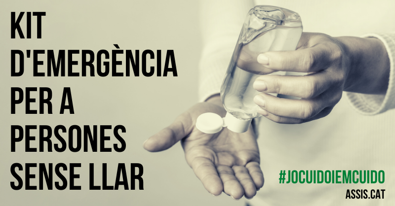 📢Des d'ASSÍS necessitem la teva ajuda per poder preparar els kits d'emergència #COVID19 per a persones #sensellar. 

Són persones especialment afectades per aquesta pandèmia. Ens ajudes?➡️migranodearena.org/reto/21436/kit…