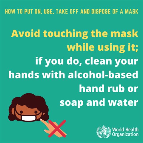CoronaVirusOutB's tweet photo. If you wear a mask, then you must know how to use it and dispose of it properly.
#CoronaVirusUpdate 
#CoronaVirusPakistan https://t.co/3qIPRgSvBA