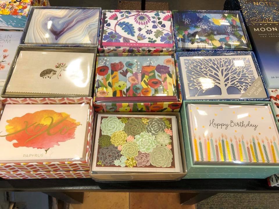 We are open and ready to help you. So many people are isolated right now; it’s a great time to get back into the art of writing a letter. We have stationery available in many different styles. You can even buy online and pick up in store. #BNUniversityAve