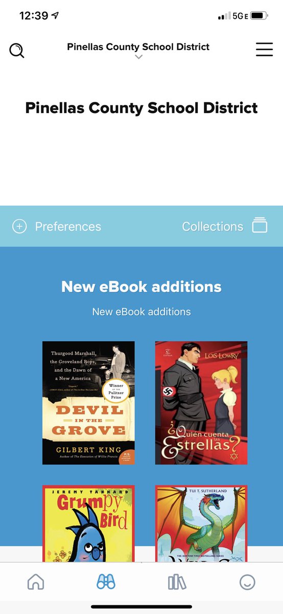LargoMSLibrary's tweet image. Did you know that you can still check out library books while we’re out school? Just download the Sora app or click on the Sora link in your Clever account! 
I’m currently reading Dry by Neal Shusterman. #readlikeatiger