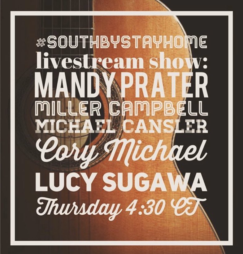 reddirtnc's tweet image. Plan accordingly ... at least 15 shows on tap TONIGHT (3/19) including #SouthByStayHome, @LuckReunion, @BJBarhamTweets, @caseydband, @PorterUnion &amp;amp; more! #RedDirtNC