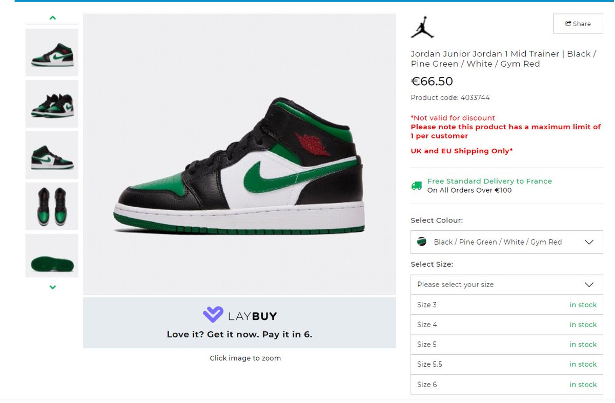 jordan 1s footasylum