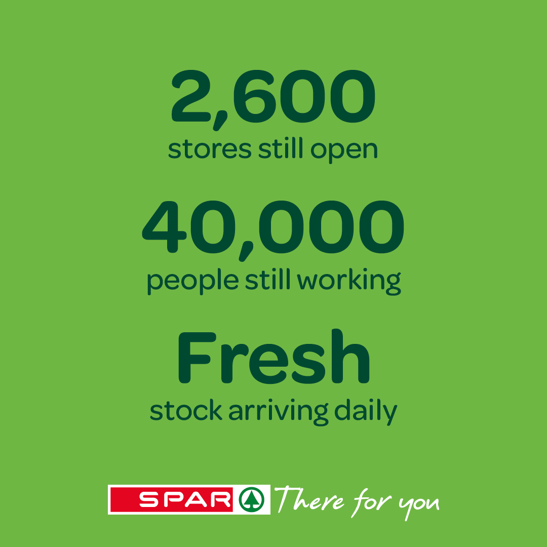 Our amazing staff are doing everything possible to make sure we can continue to safely provide for all of the local communities we serve. #Thereforyou