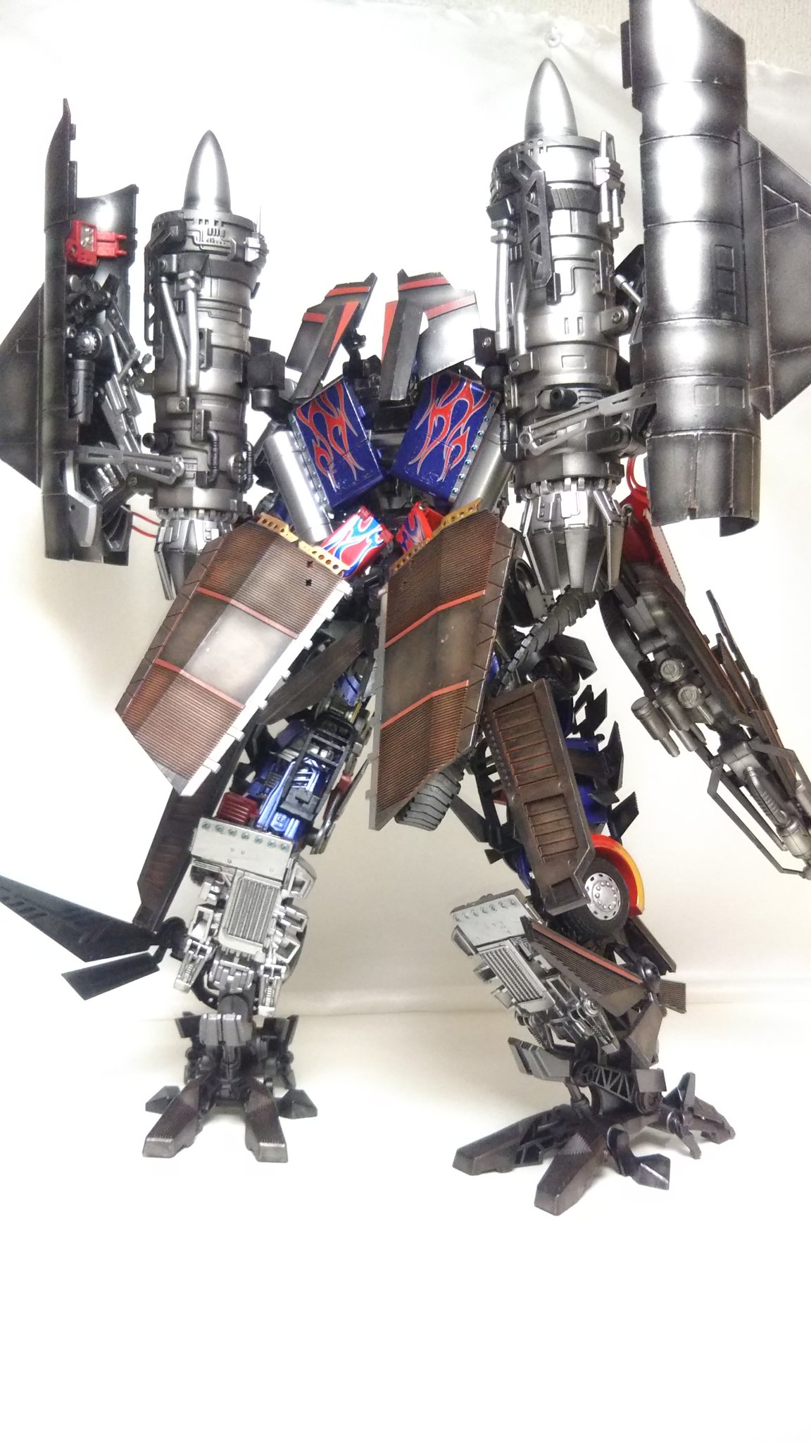トランスフォーマー オプティマスプライム リペイント TF玩具レビュー】カスタム塗装してみた！ レジェンダリー