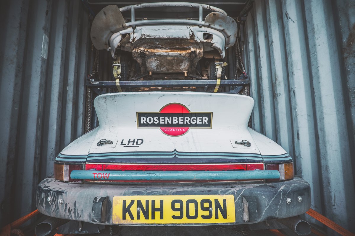 PorscheGB's tweet photo. .@Tuthill_Porsche campaigned 10 cars in the East African Safari Classic Rally at the end of 2019, eight of which arrived back at base before lockdown in need of a little love. For the full, colourful tale, visit: https://t.co/PKtsOFl5so
#itwillbuffout
 #StayHomeSaveLives https://t.co/JzowYjnyOm