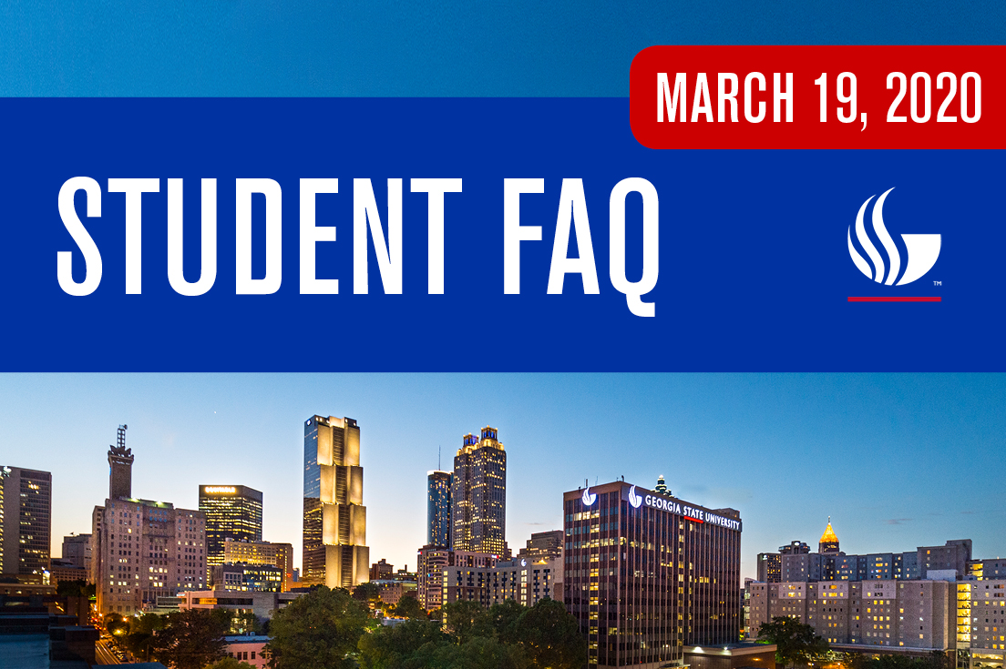 GeorgiaStateU's tweet image. Your health and safety are our highest priority, and we are truly sorry that your on-campus experiences this semester have been cut short. We also know you have a lot of questions about how the rest of the semester will go. For answers, please visit: ow.ly/hRUC50yQaXI