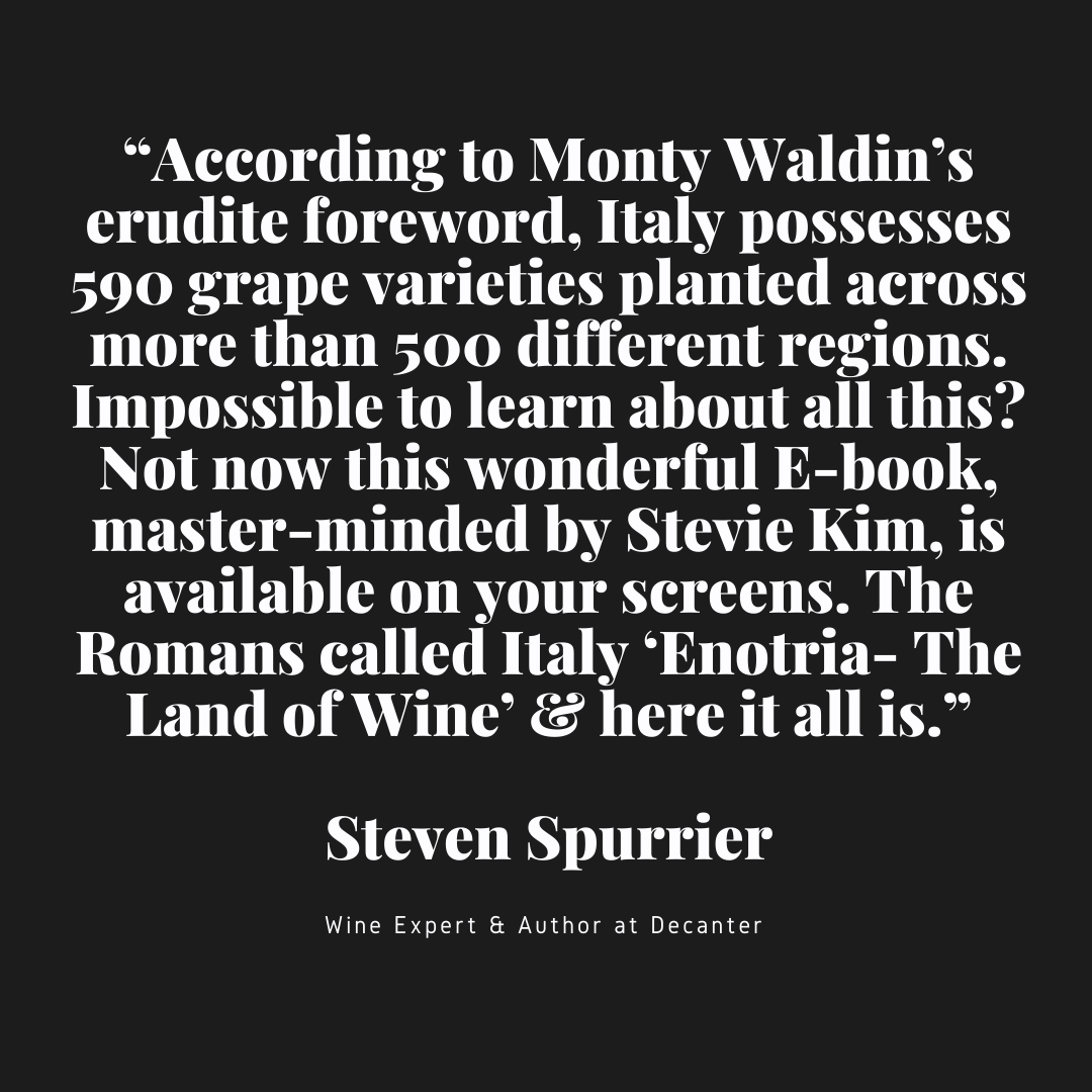 ItalianWineBook's tweet photo. Steven Spurrier, Wine Expert & Author at Decanter, shares feedback on Italian Wine Unplugged: Grape by Grape 🍇 ⠀ ⠀
⠀ ⠀
Grab your copy NOW on https://t.co/CRVO0bLwms ▶︎ https://t.co/22RR3Y9vgr
⠀ ⠀
#ItalianWineUnplugged #GrapeByGrape #GoodReads #ItalianWine #WineBusiness https://t.co/sWorPrrzzp
