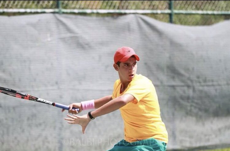 PedroDiazCSU's tweet photo. This is Danail Banov a freshman from Dominican Republic🇩🇴. He plays for the tennis team and for the upcoming season he said “We had a good season this year. However, I think we can give more and that's why we have higher expectations for next year.” #art203hunt @stritchu https://t.co/F41Ppcx7KA