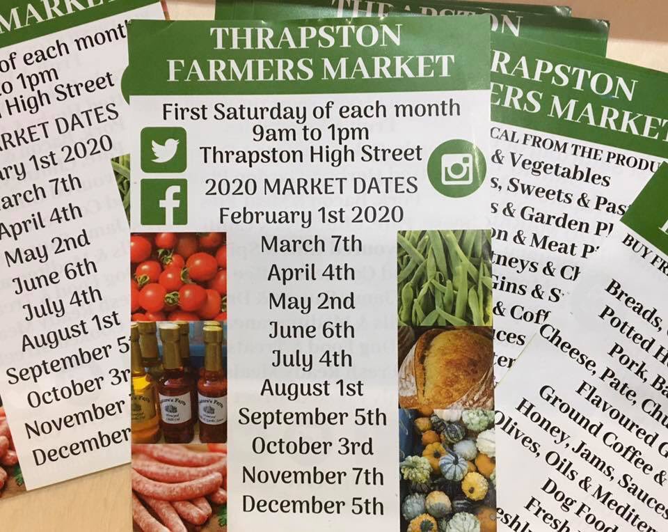 Our April 4th market will run as normal as long as authorities allow. We’ll keep you all informed.