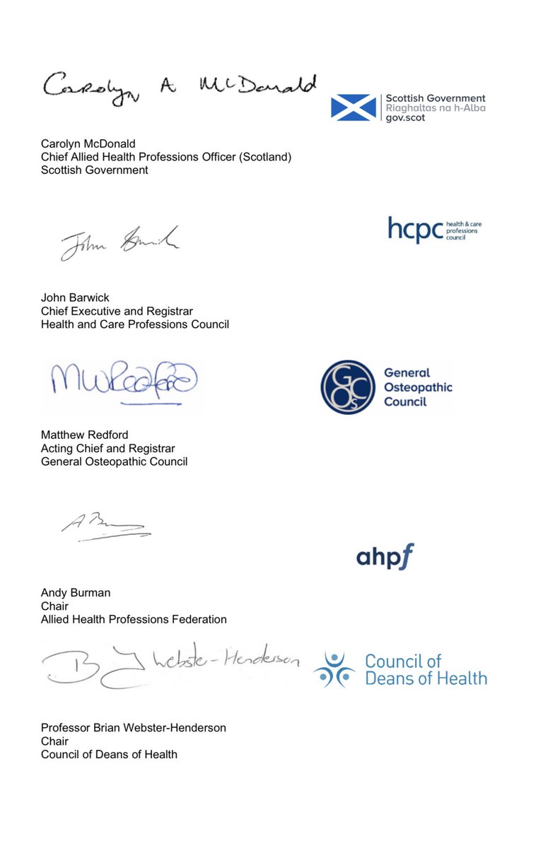 Suzanne Rastrick (@suzannerastrick) on Twitter photo In unprecedented times due to #COVID19 we recognise the demands on #AHPs to work flexibly.
We call for a supportive approach to the varying of practice required in such an emergency situation.
Our letter π england.nhs.uk/coronavirus/puβ¦
<a href="/WeAHPs/">WeAHPs π</a> In unprecedented times due to #COVID19 we recognise the demands on #AHPs to work flexibly.
We call for a supportive approach to the varying of practice required in such an emergency situation.
Our letter π england.nhs.uk/coronavirus/puβ¦
<a href="/WeAHPs/">WeAHPs π</a>