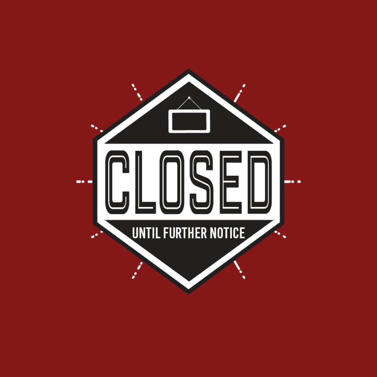 HouseofNanking's tweet photo. Due to the current situation, we're temporarily closed as a precautionary step to keep our staff and customers safe. Stay healthy, and we hope to serve you again very soon. https://t.co/RflmtuyIRv
