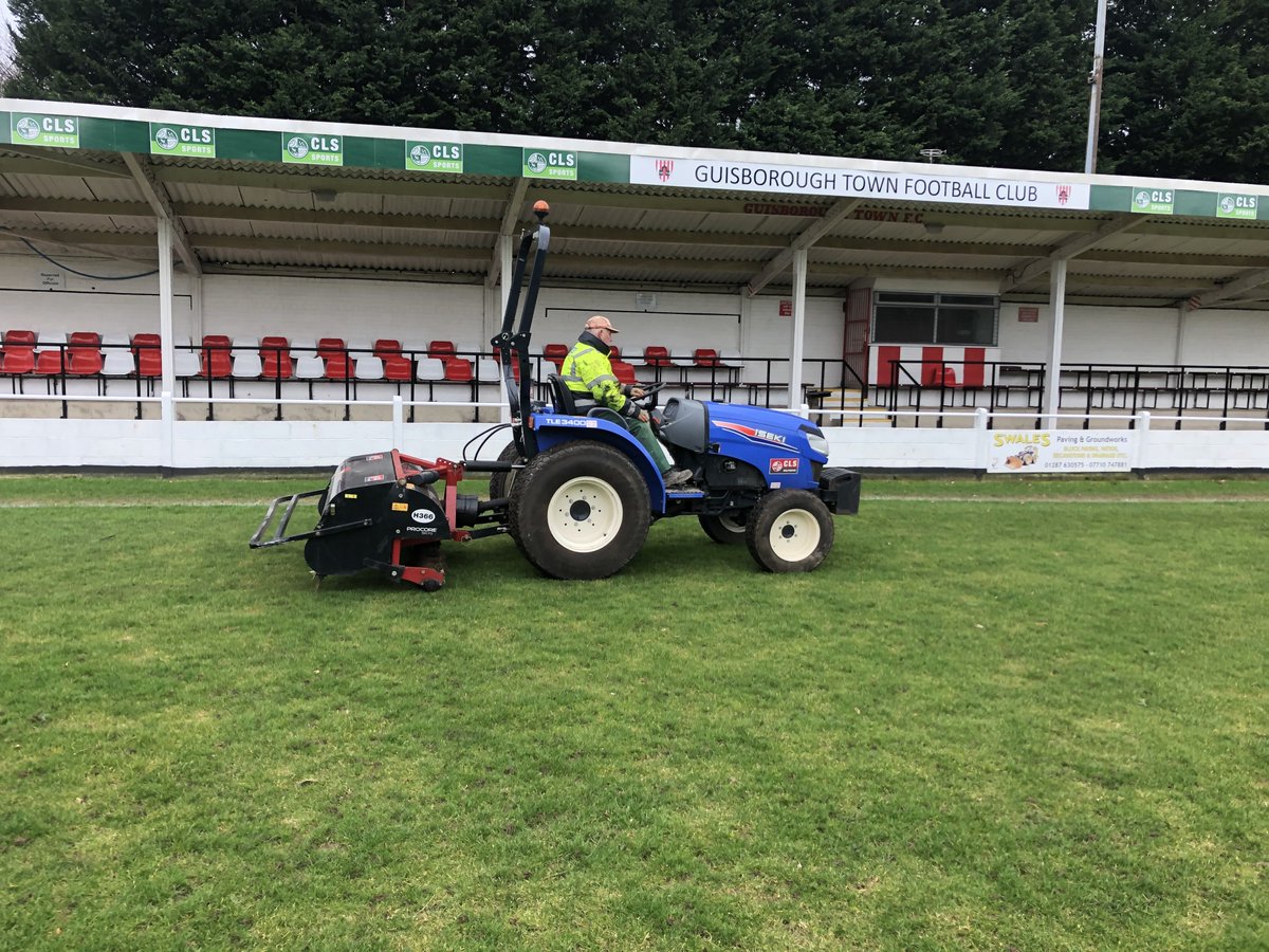 CLSSelfdrive's tweet photo. Take a look at our #IsekiTLE3400 carrying out #Aeration work with a #TororProcore at one of our local Football Clubs @GuisboroughTown        

Get in touch to book your #hire! 📞 https://t.co/wRr2z23duT