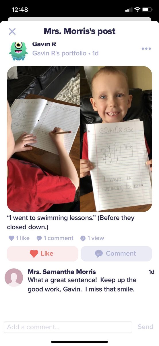 SedaliaCruisers's tweet photo. So proud of our Sedalia Cruisers learning from home.  Keep up the great work Mrs. Morris and students! https://t.co/iCAHsgZyR8
