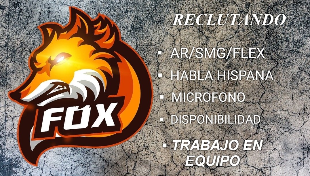 Team_Fox_SA's tweet photo. INTEREZADOS MD
Participación en Ligas y Eventos.
Preferentemente PS4  y de SA. https://t.co/rlDoAoYuXq