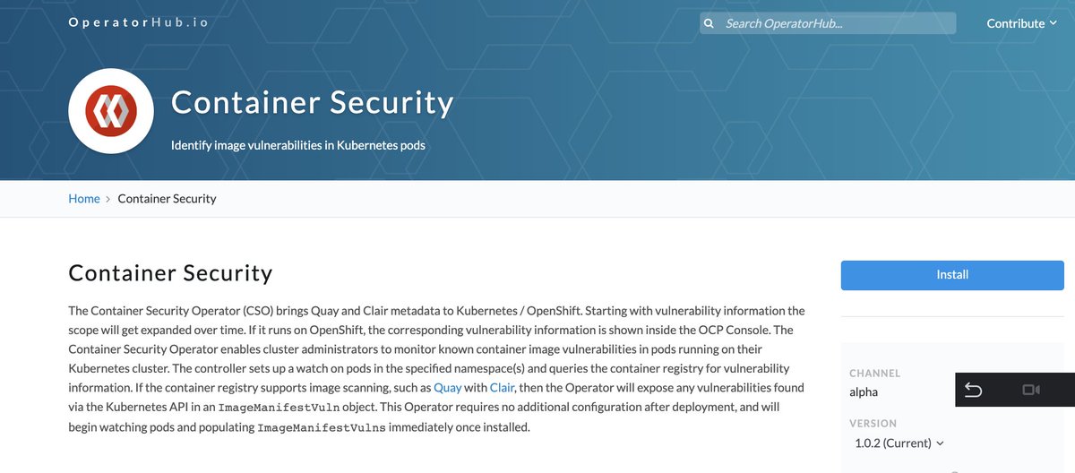 operatorhub.io tweet media